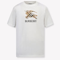 Burberry Cedar Kinder Jongens T-Shirt In Wit