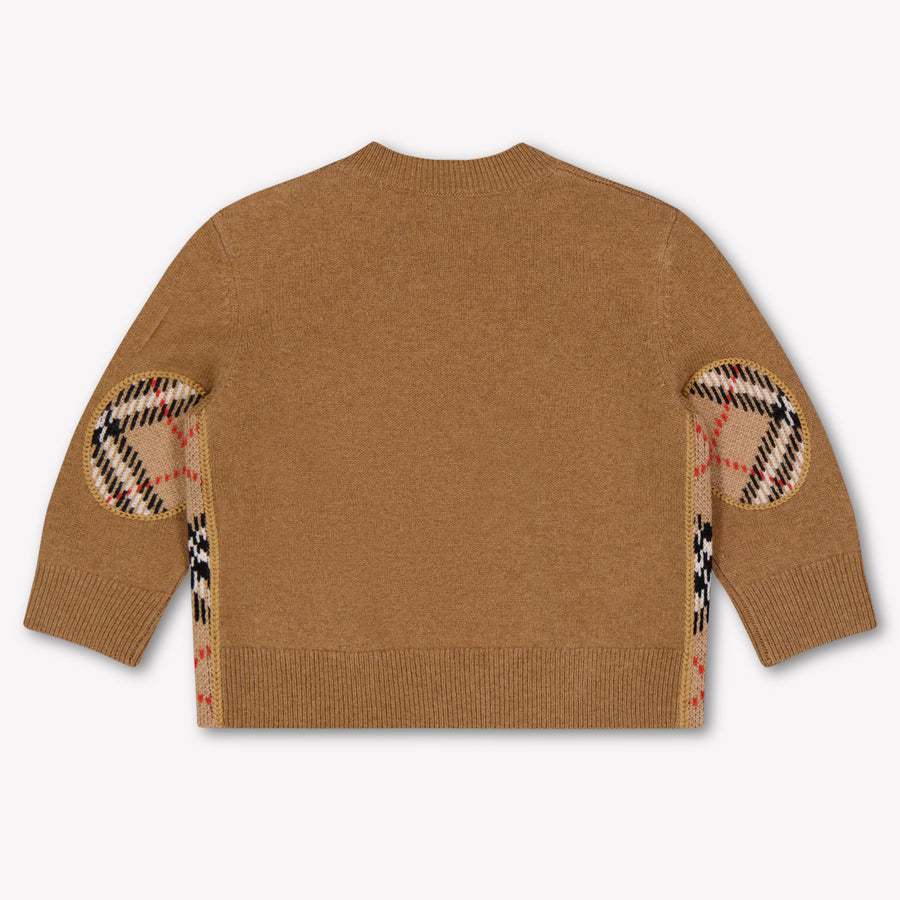 Burberry Bryce Baby Unisex Trui In Camel