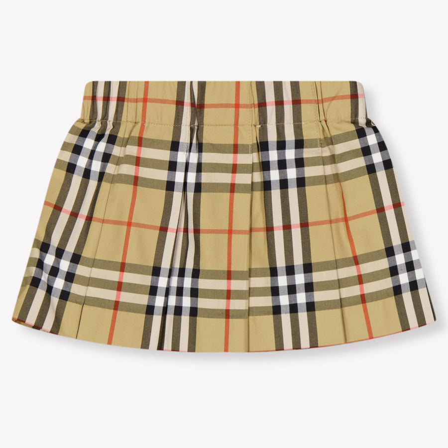Burberry Gabrielle Baby Meisjes Rokje In Beige