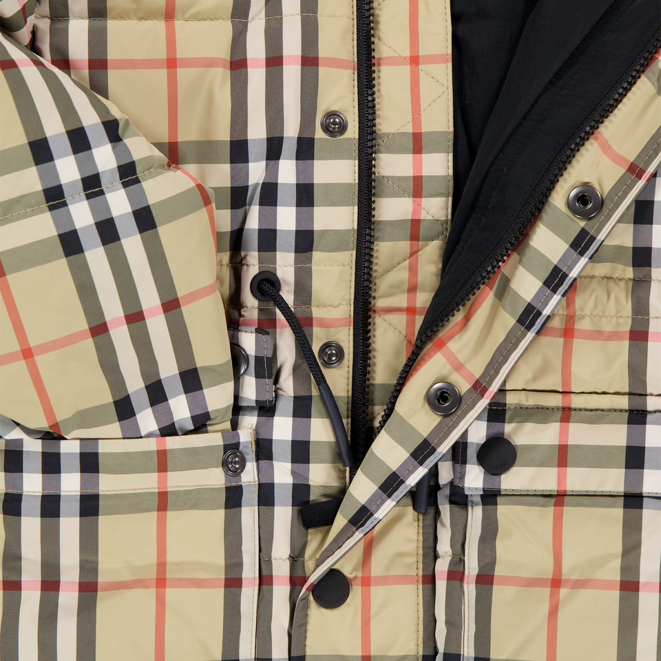 Burberry Franklin Baby Unisex Winterjassen In Beige