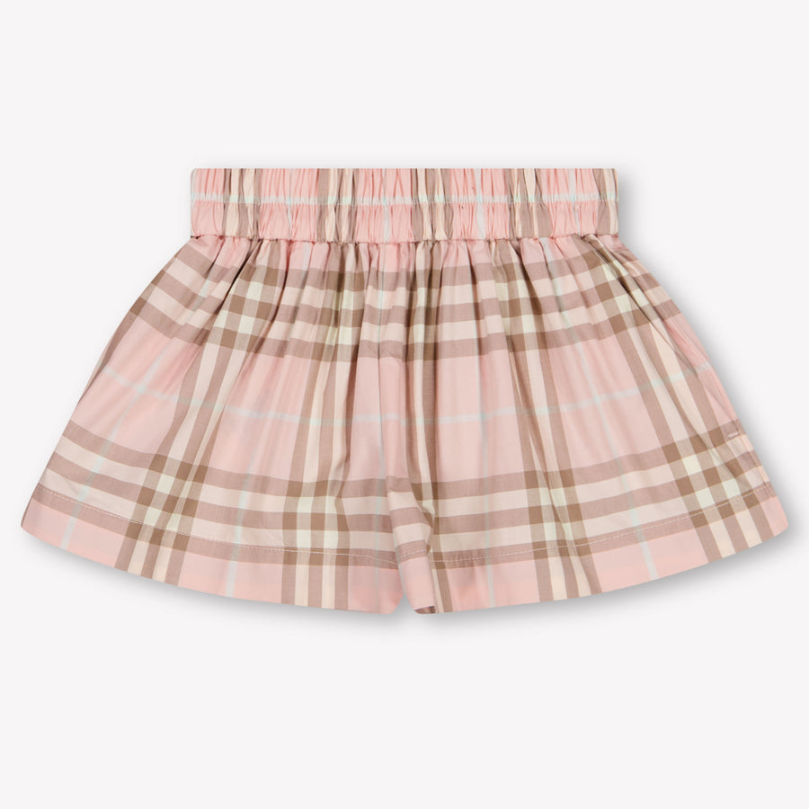 Burberry Marcy Baby Meisjes Shorts In Licht Roze