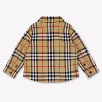 Burberry Owen Baby Jongens Blouse In Beige