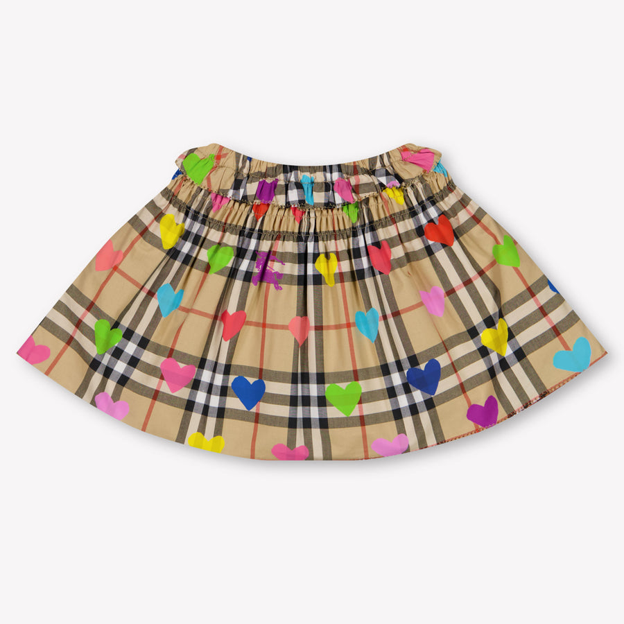 Burberry Ama Baby Meisjes Rokje In Beige