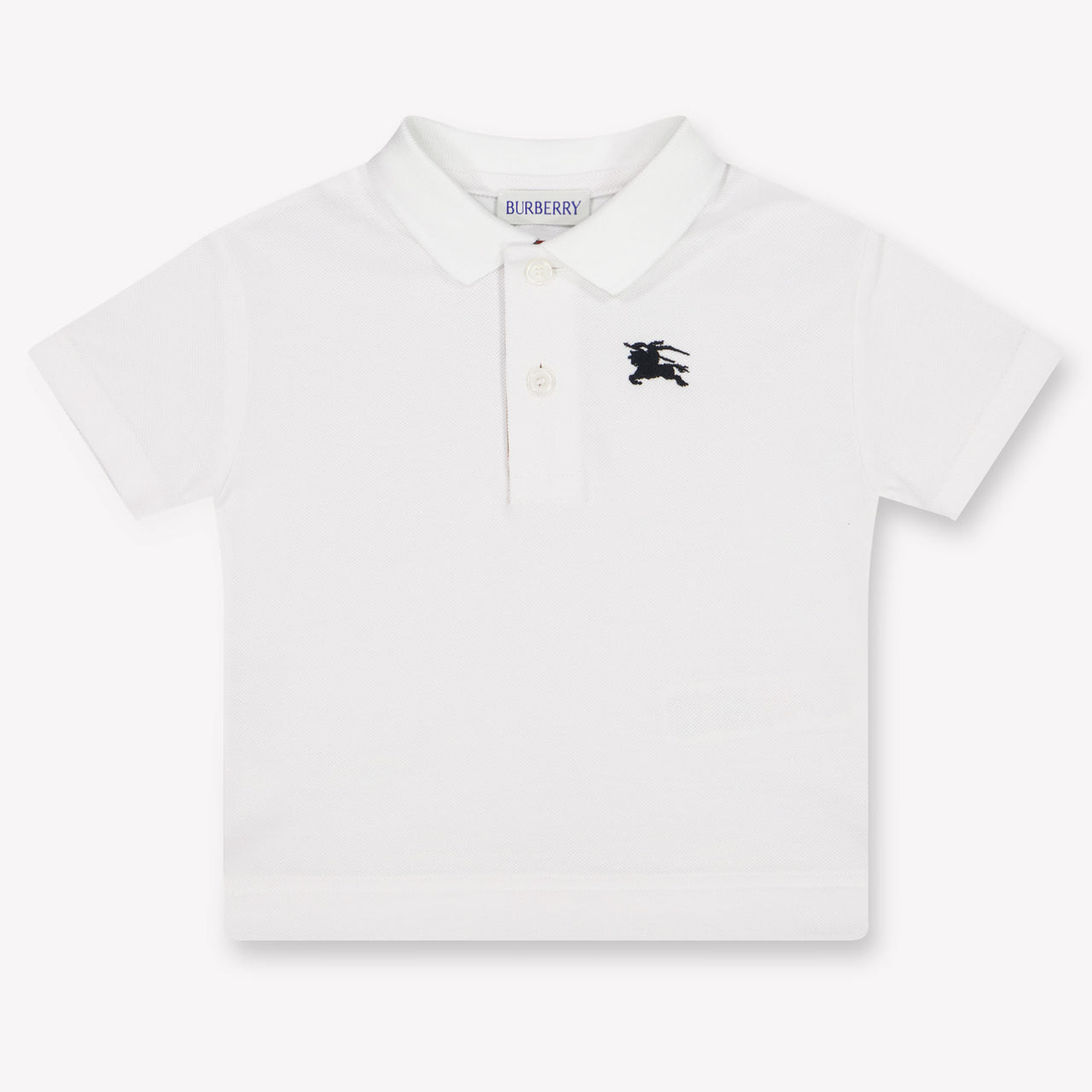 Burberry Johane Baby Jongens Polo In Wit