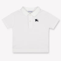 Burberry Johane Baby Jongens Polo In Wit