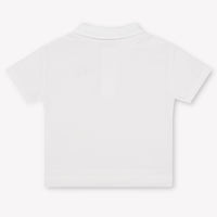 Burberry Johane Baby Jongens Polo In Wit