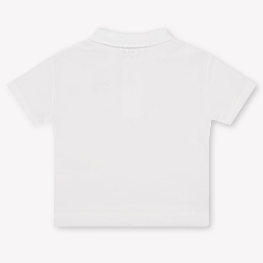 Burberry Johane Baby Jongens Polo In Wit