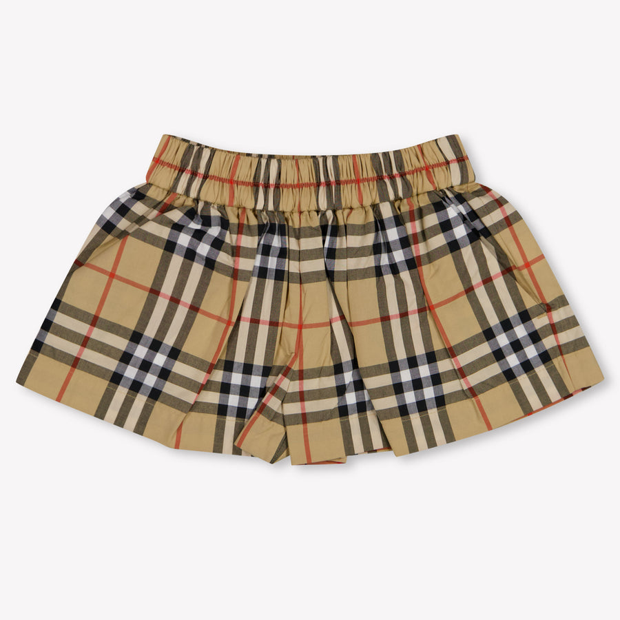 Burberry Marcy Baby Meisjes Shorts In Beige