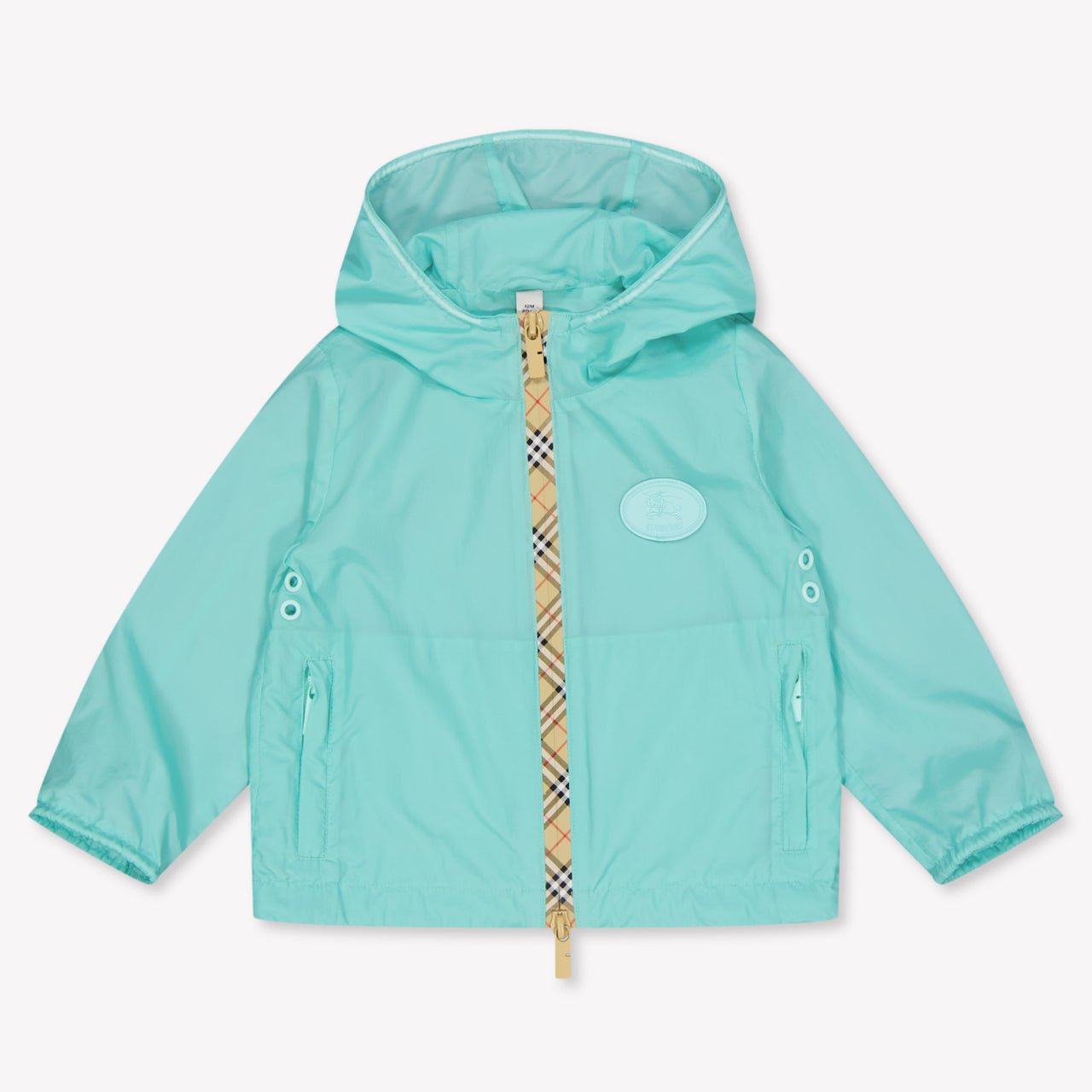 Burberry Roman Baby Jongens Zomerjas In Mint