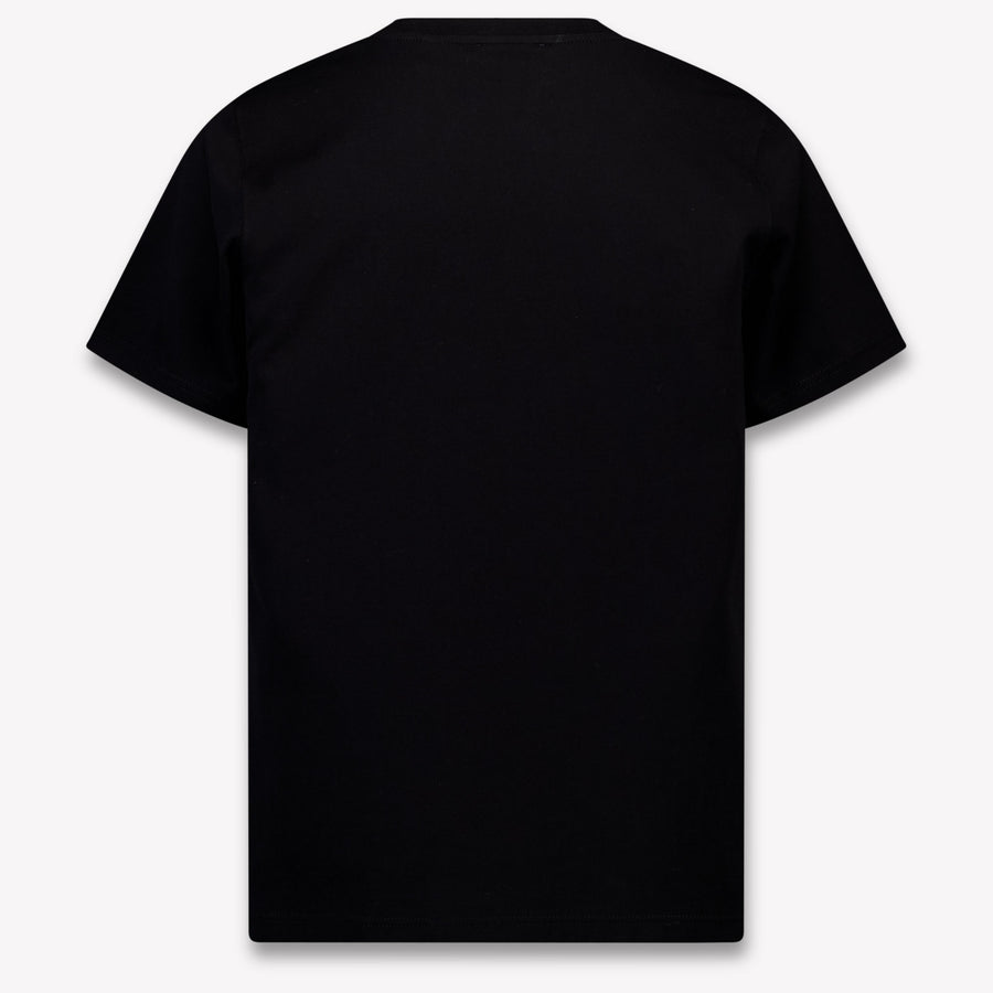 Burberry Cedar Crest Kinder Unisex T-Shirt In Zwart