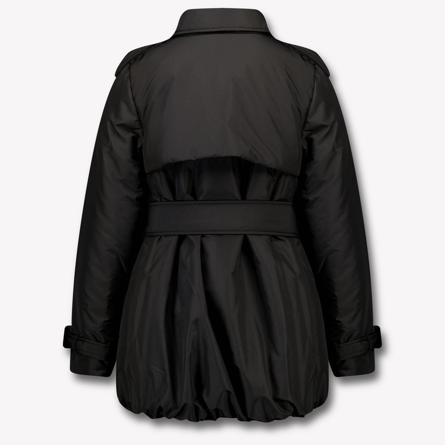 Burberry Berry Kinder Meisjes Winterjas In Zwart