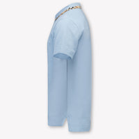 Burberry Johane Kinder Jongens Polo In Licht Blauw