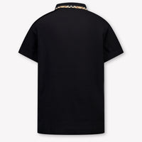 Burberry Johane Kinder Jongens Polo In Zwart