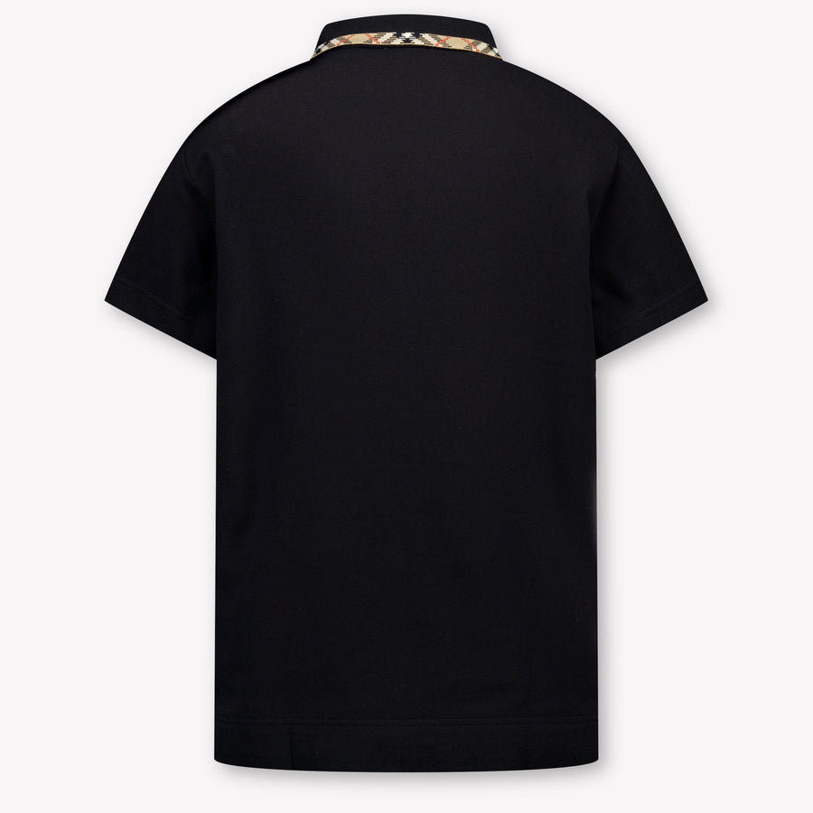 Burberry Johane Kinder Jongens Polo In Zwart