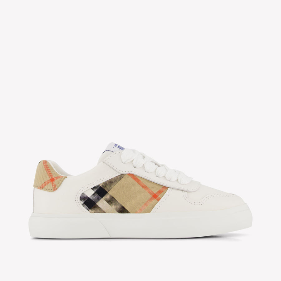Burberry Noah Kinder Unisex Sneakers In Beige