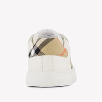 Burberry Noah Unisex Sneakers In Beige