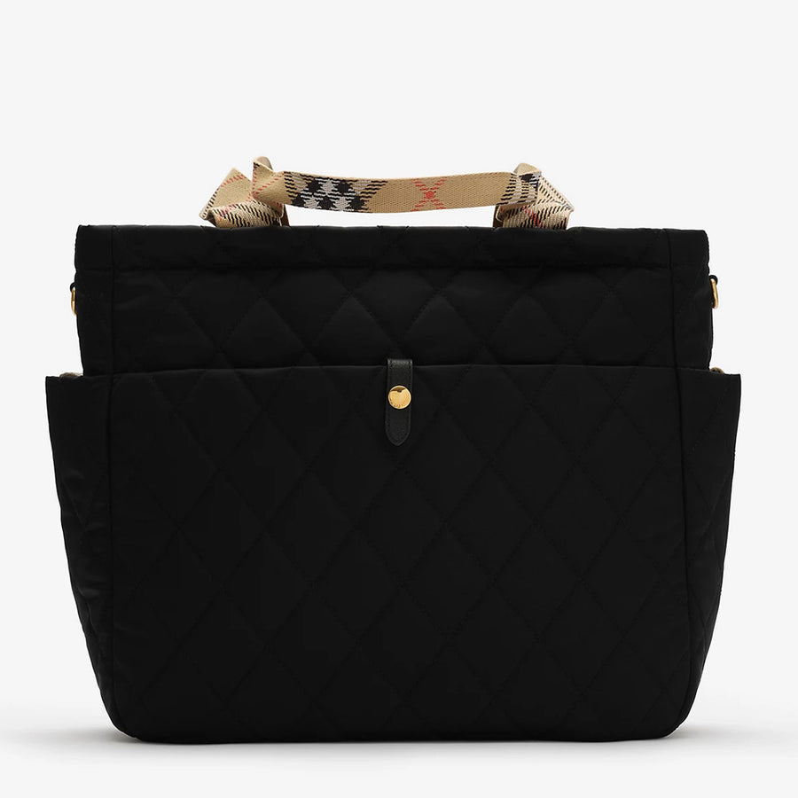 Burberry Cambridge Baby Unisex Luiertas In Zwart
