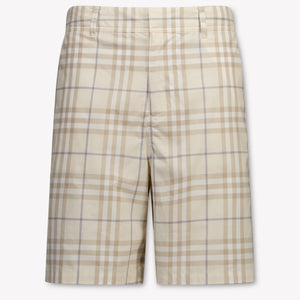 Burberry Oscar Kinder Jongens Shorts In Licht Beige