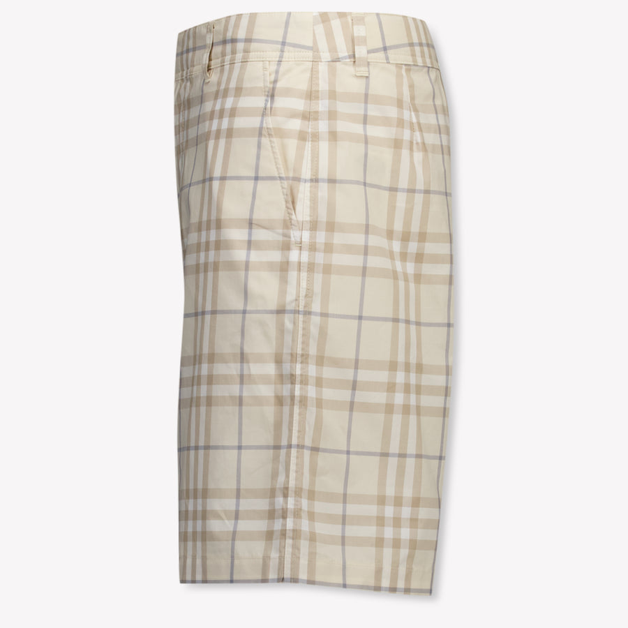 Burberry Oscar Kinder Jongens Shorts In Licht Beige