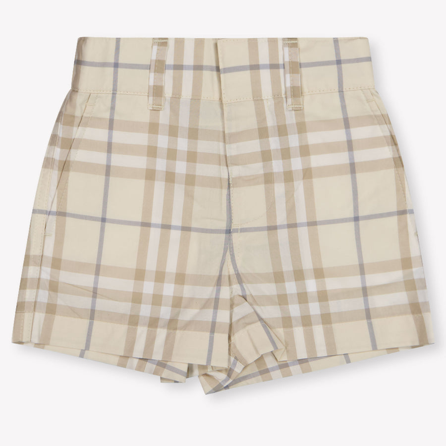 Burberry Oscar Baby Jongens Shorts In Zand