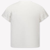 Burberry Roxy Bow Kinder Meisjes T-Shirt In Off White
