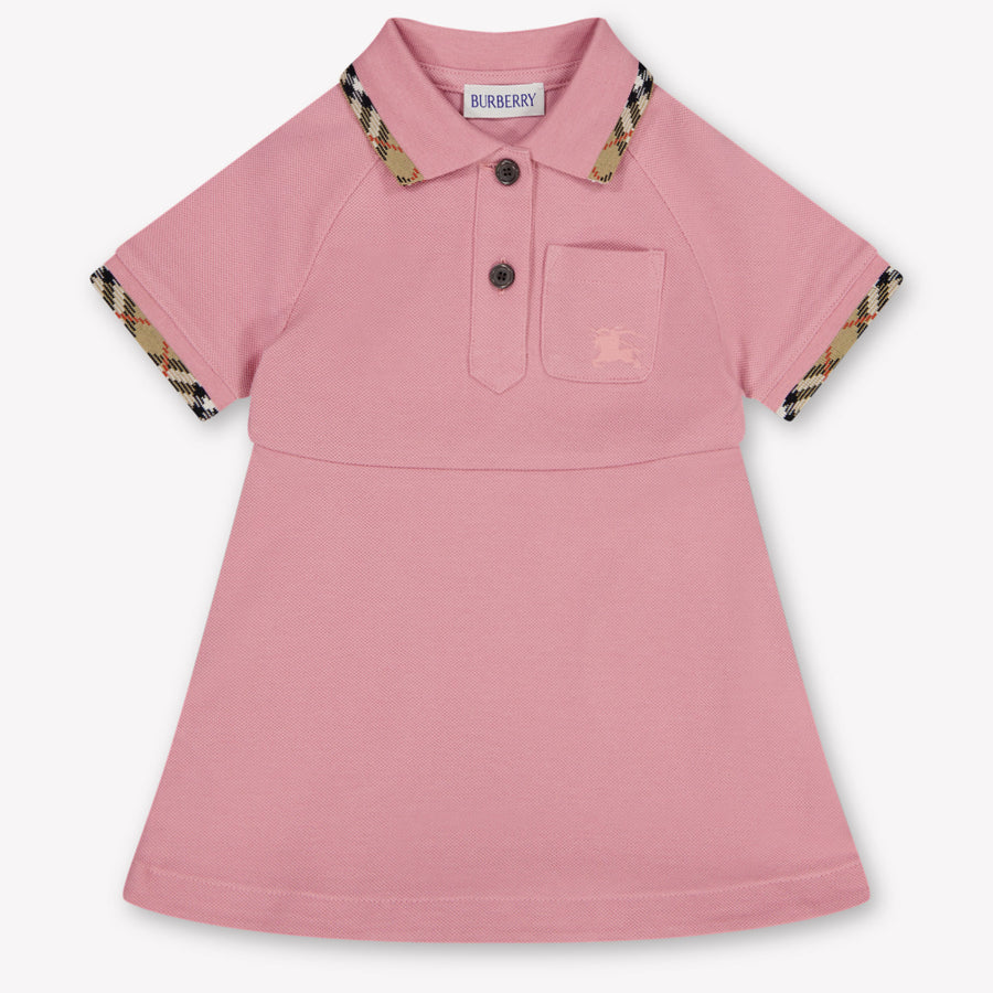 Burberry Romola Baby Meisjes Jurk In Roze