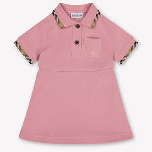 Burberry Romola Baby Meisjes Jurk In Roze