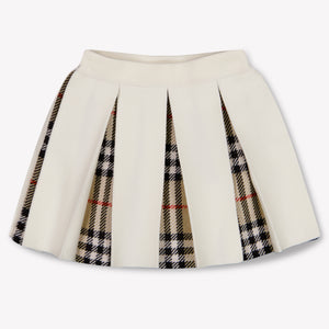 Burberry Theo Baby Meisjes Rokje In Off White