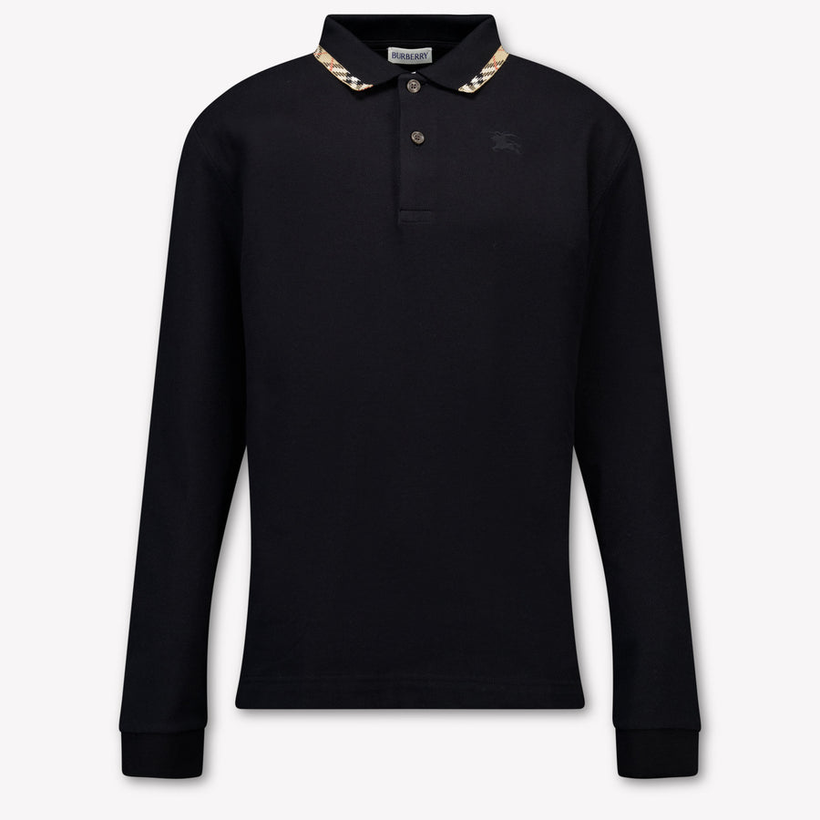 Burberry Johane Kinder Jongens Polo In Zwart