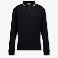 Burberry Johane Kinder Jongens Polo In Zwart