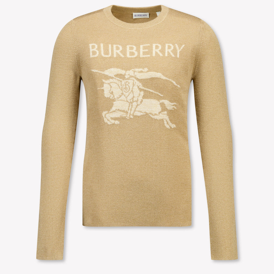 Burberry Tanja Kinder Meisjes Trui In Goud