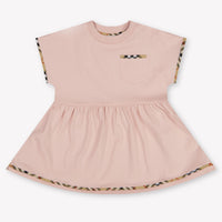 Burberry Lea Baby Meisjes Jurk In Licht Roze