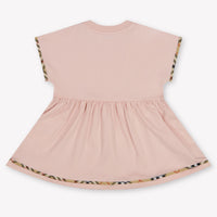 Burberry Lea Baby Meisjes Jurk In Licht Roze