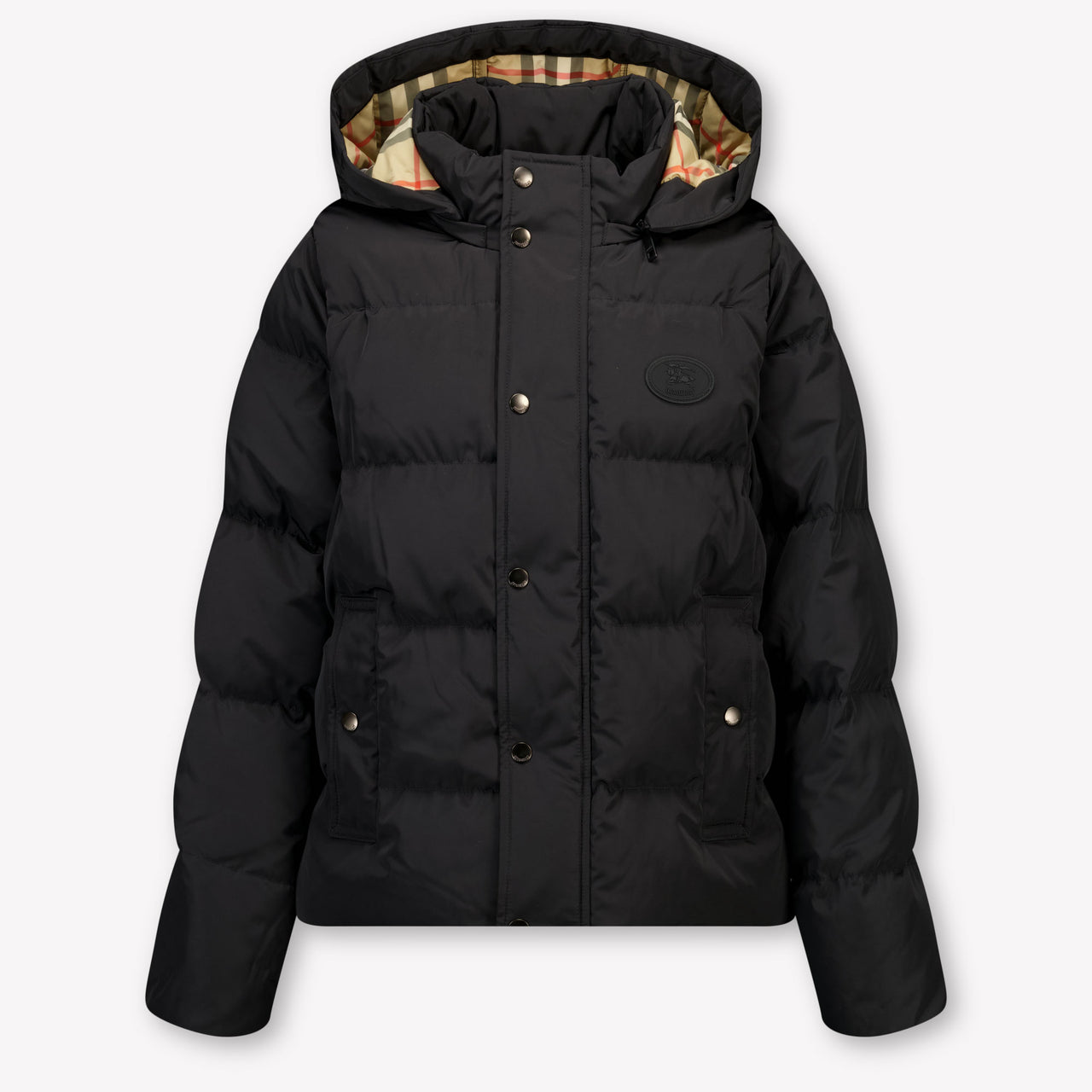 Burberry Granville Kinder Jongens Winterjas In Zwart