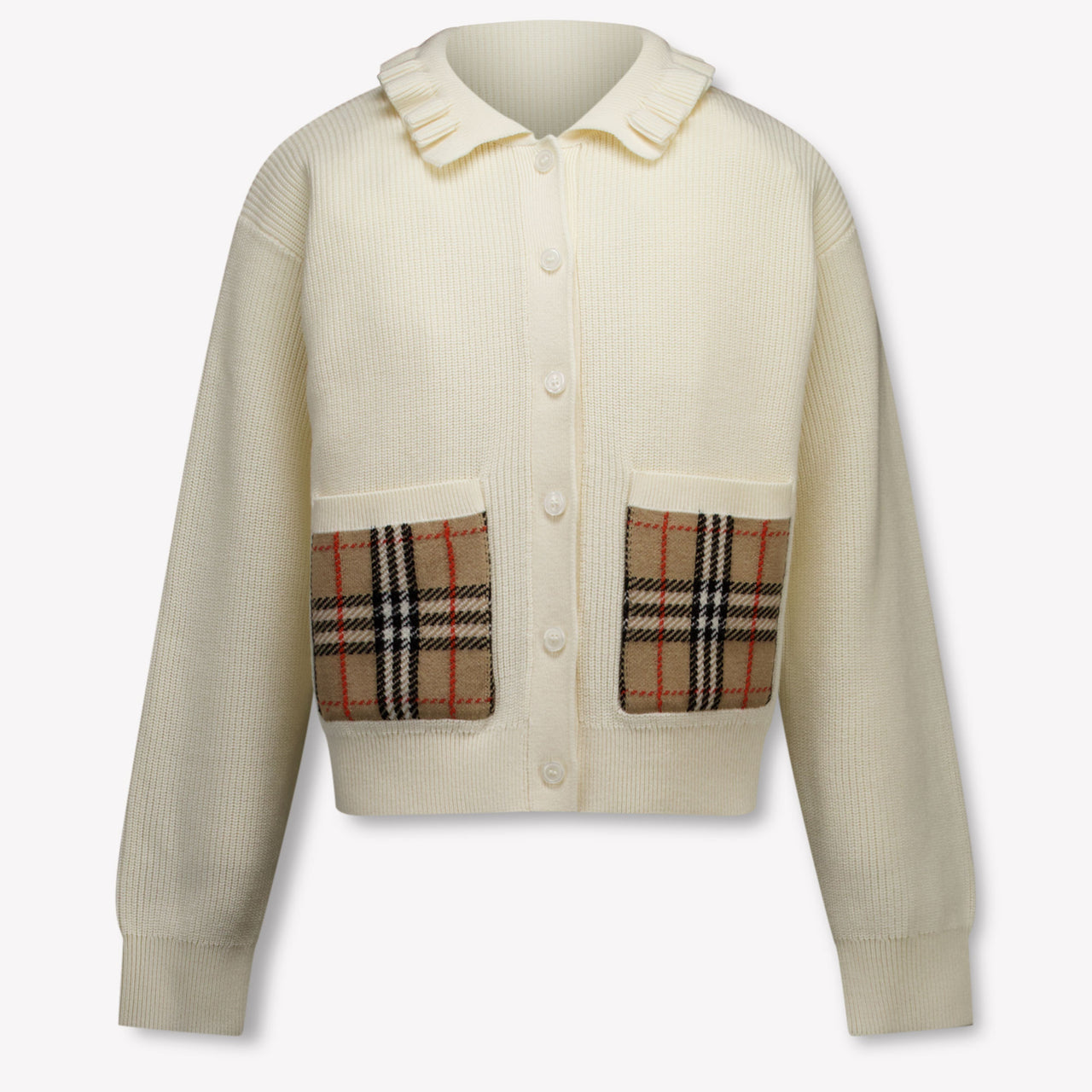 Burberry Rothwell Kinder Meisjes Vest In Off White