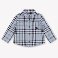 Burberry Owen Baby Jongens Blouse In Licht Blauw