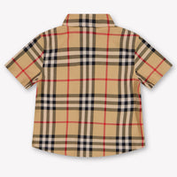 Burberry Owen Baby Garçons Blouse en Beige