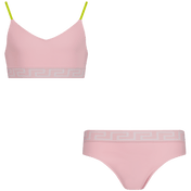 Versace Kinder Meisjes Zwemkleding Roze