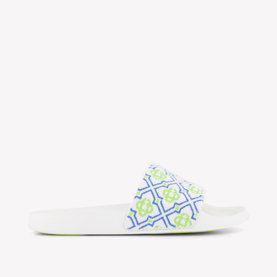 Casablanca Kinder Unisex Slippers In Groen