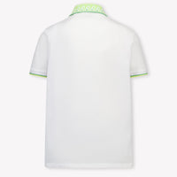 Casablanca Kinder Jongens Polo In Wit