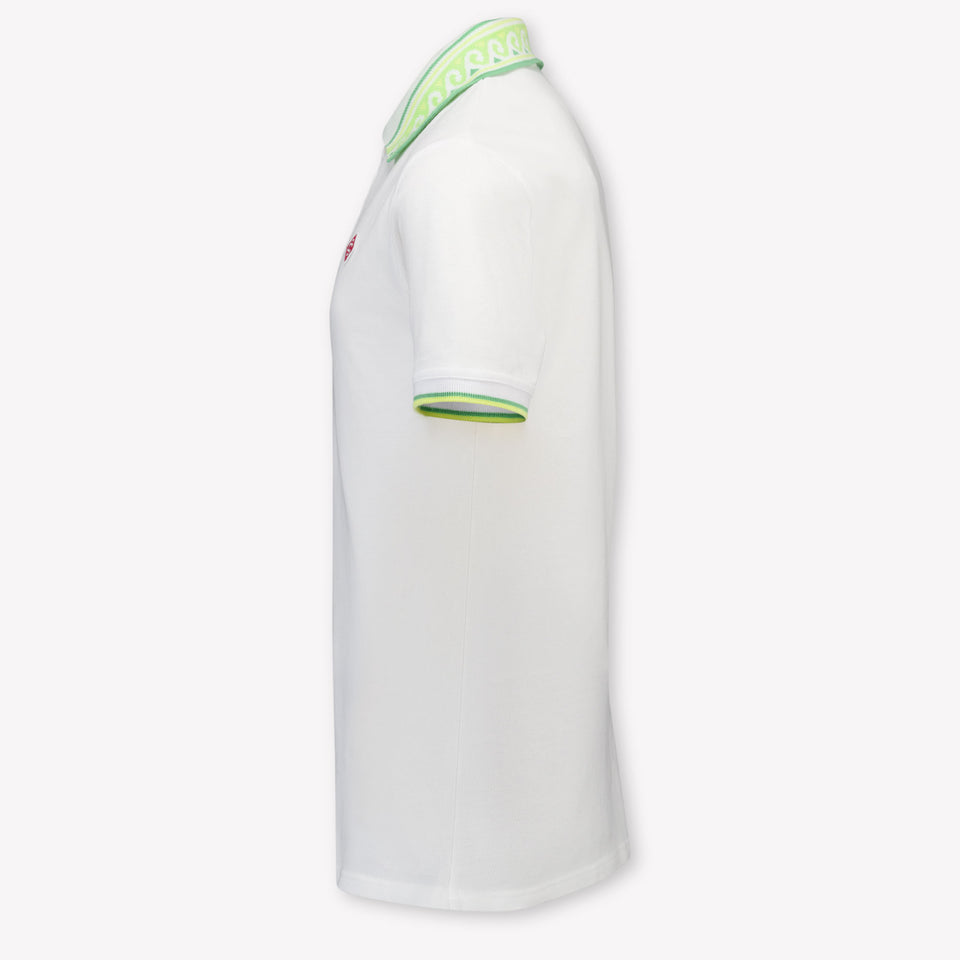 Casablanca Kinder Meisjes Polo In Wit