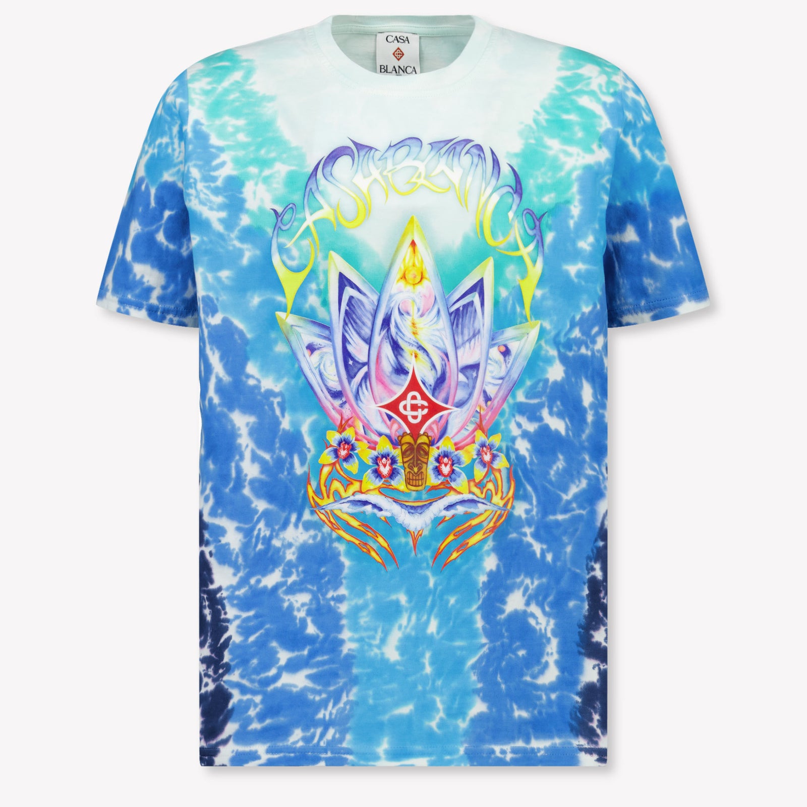 Casablanca Kinder Jongens T-Shirt In Turquoise