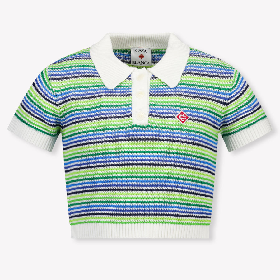 Casablanca Kinder Meisjes Polo In Groen