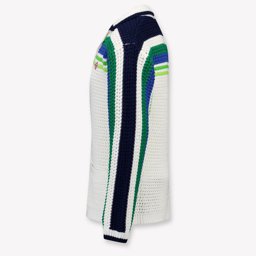 Casablanca Kinder Jongens Vest In Wit