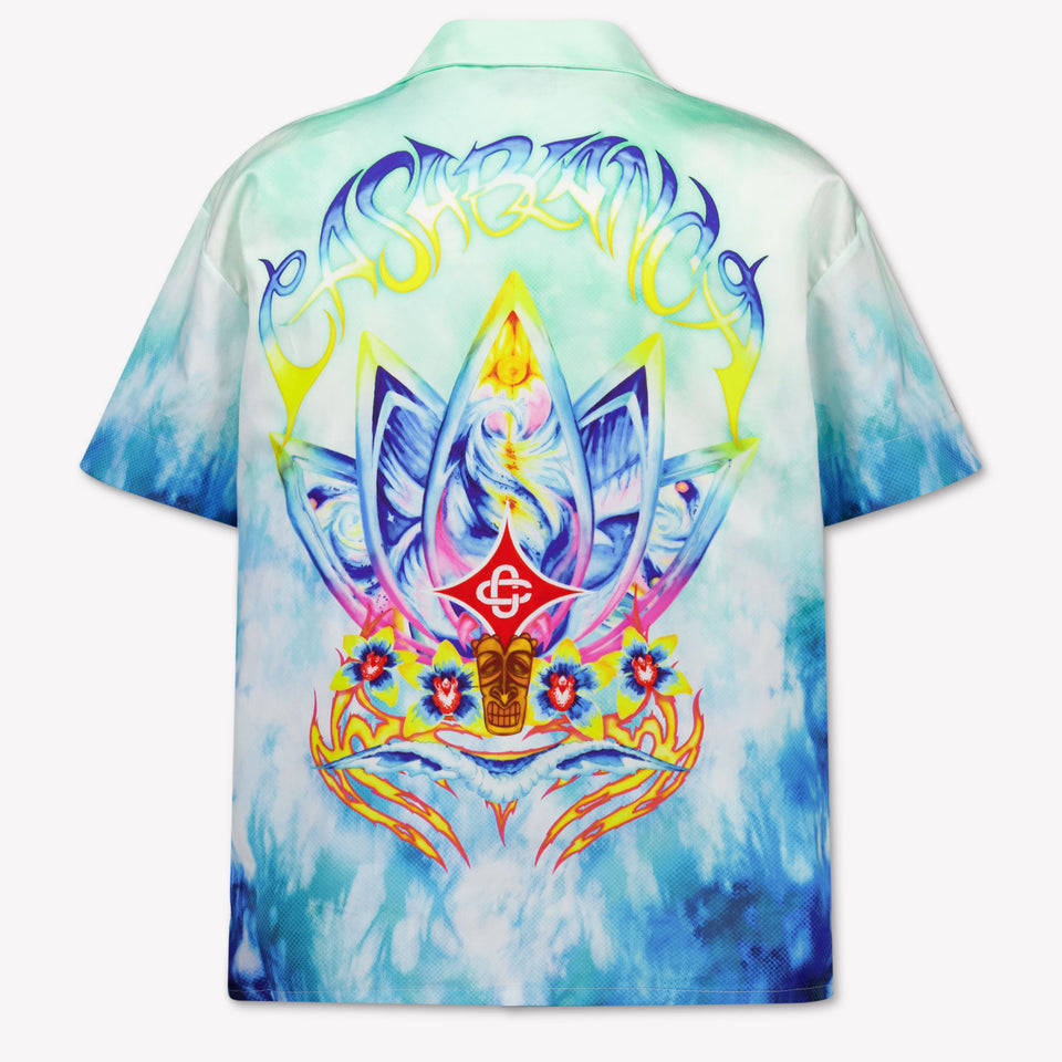 Casablanca Kinder Jongens Blouse In Mint