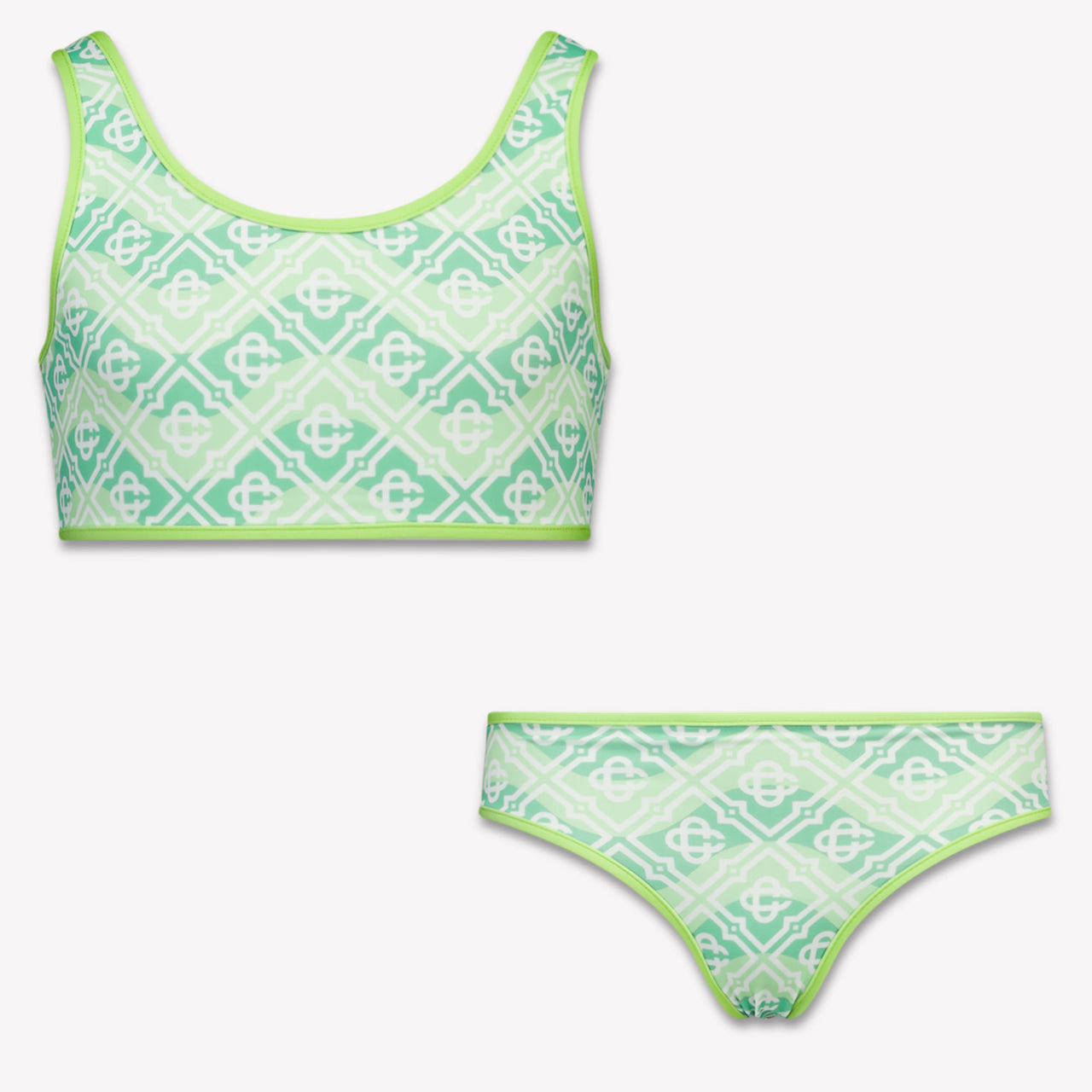 Casablanca Kinder Meisjes Zwemkleding In Groen