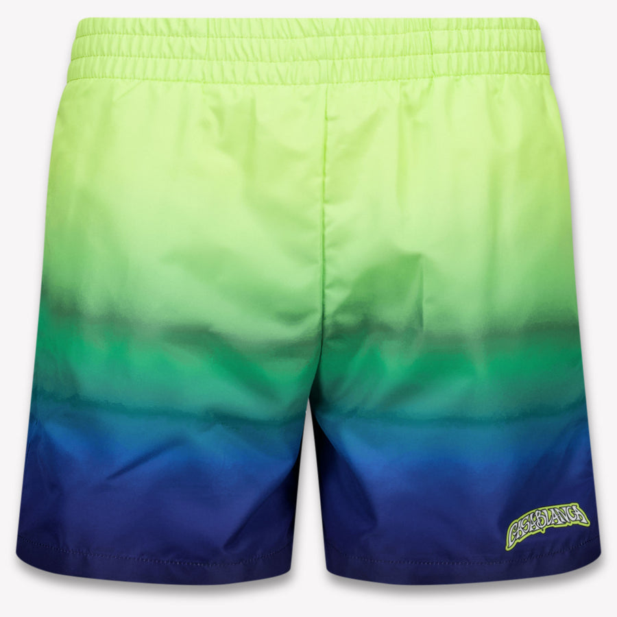 Casablanca Kinder Jongens Zwemkleding In Lime