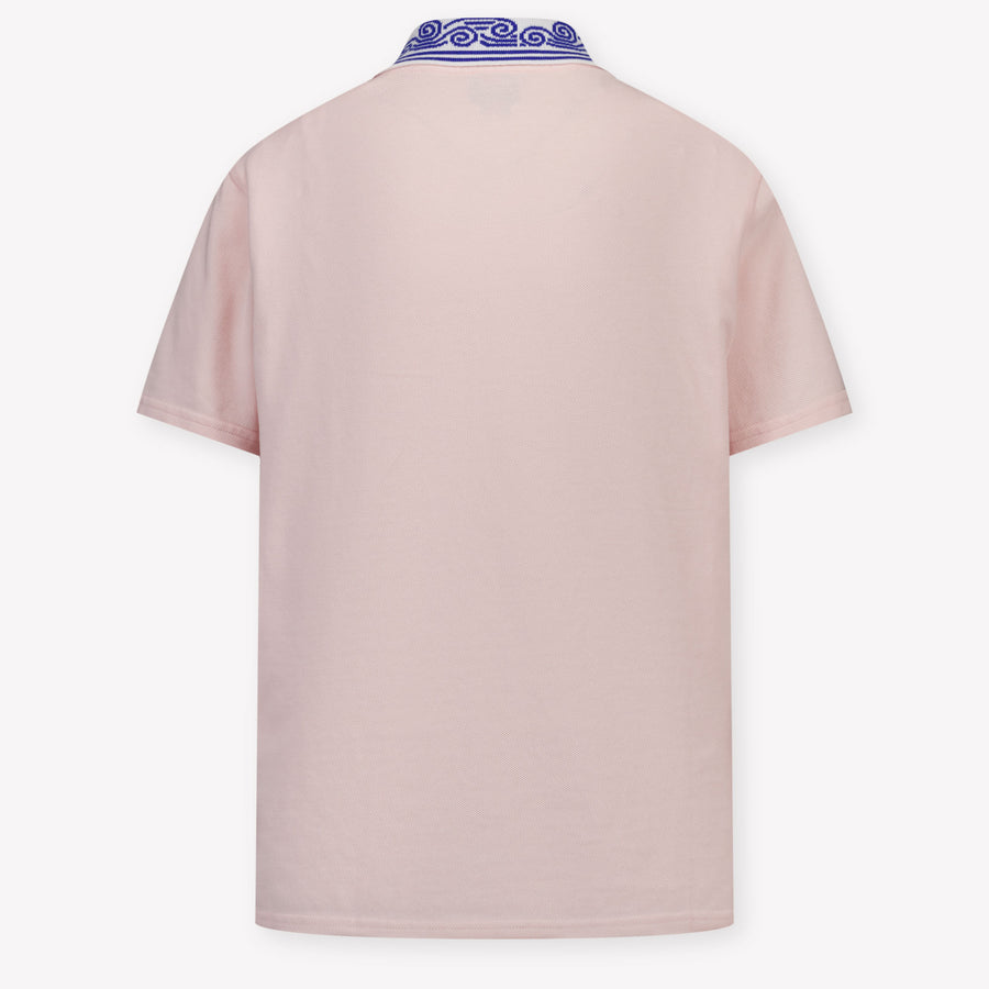 Casablanca Kinder Unisex Polo In Licht Roze