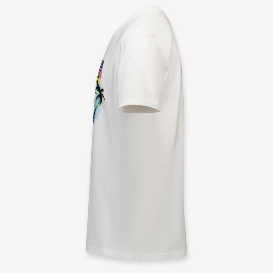 Casablanca Kinder Jongens T-Shirt In Wit
