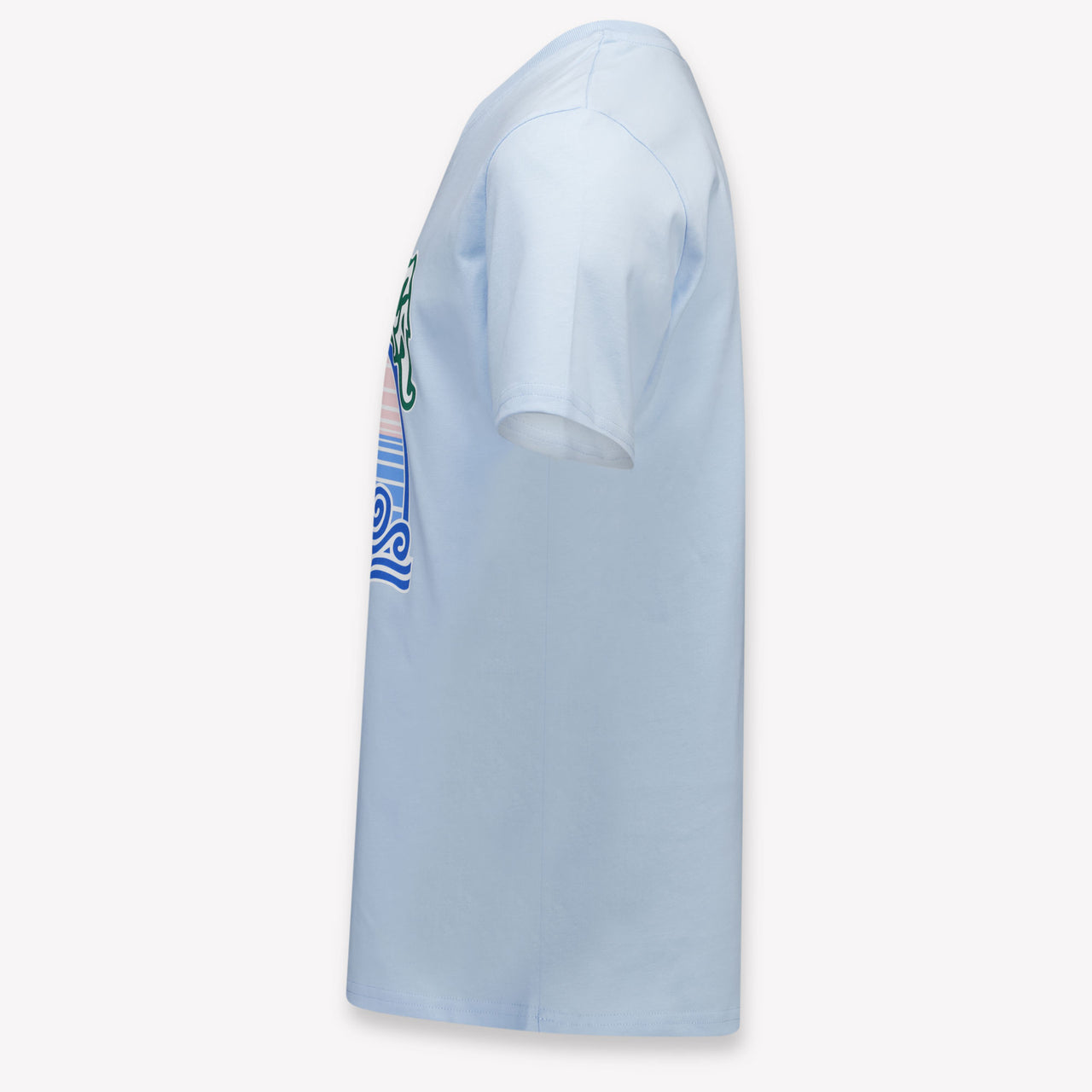 Casablanca Kinder Jongens T-Shirt In Licht Blauw